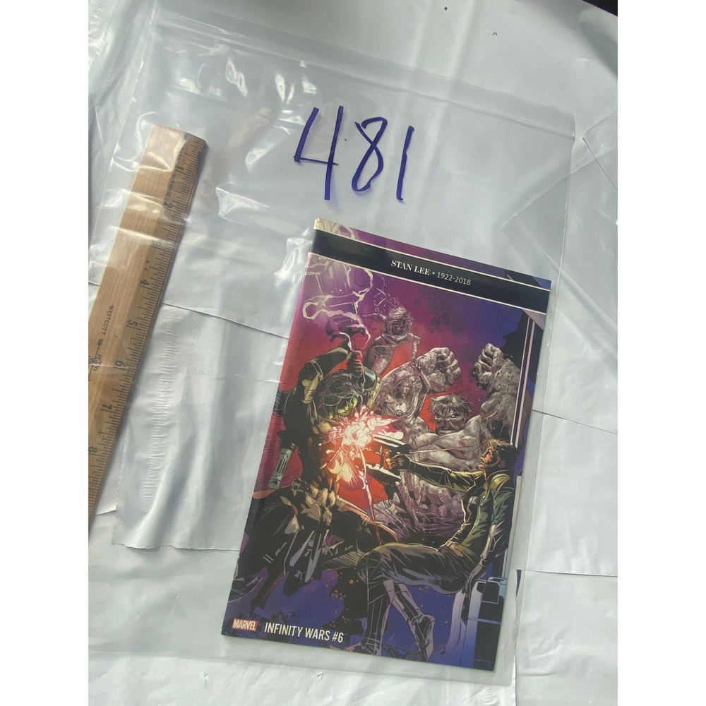 Marvel Infinity Wars‎ 6 Comic Book Stan Lee 1922 2018 Cover Art